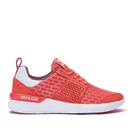 Supra Scissor Womens Low Tops Shoes Red UK 37NOH